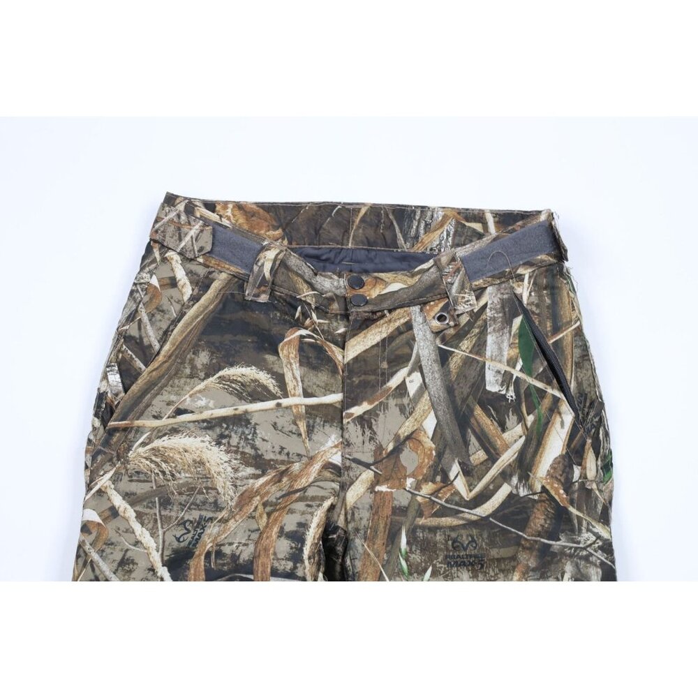Vintage Boys Size Large Double Knee Realtree Camouflage 5K Insulated Snow Pants - Picture 2 of 12